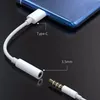 Tipo USB C a 3,5 mm jack otg Adapter Aurphone Audio Audio Audio Cavo per Xiaomi Huawei OnePlus