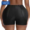 YBFDO Butt Lifter Pad Control Trosies Booty Lift Pulling Underwear Body Shaper Fake skinkor Midjetränare Corset Shapewear 220702