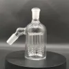 45 degress 14mm Clear Matrix Perc Glass Glass Ashcatcher do Główka Bongs Ash Catcher Dab Rigs Bong Bubbler Dymanie Akcesoria do palenia