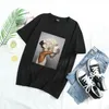 Perakende Plus Boyut XS-3XL 4XL Tasarımcı Kadın T-Shirt Yağlı Yağlı Basılı Tee Kısa Kol Üstleri Gevşek Giyim 2022