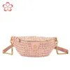 new coarse wool net red chain women's bag chest messenger spring summer ins fashion waist 220602