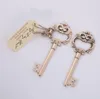 Nyckel till mitt hjärta Vintage Key Bottle Opener Gold Wedding Favors and Gifts Party Gäster presenterar SN4477