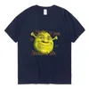 T-shirt da uomo Shrek Is Love Life Stampa T Shirt Uomo Donna Estate Cotone T-shirt comoda oversize Trendy Fashion Short Sl342I
