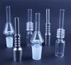 Smoking Accessories 510 Replacement Thread 10mm/14mm/18mm Titanium Ceramic Quartz Tip Nail For Nectar Collector Kit Concentrate Dab Straw