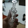 Mini Glass Dab Rigs da 5,9 pollici Narghilè Bong Klein riciclatore bong Tubi per l'acqua Impianti petroliferi con Banger al quarzo