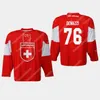 MAG C202 سويسرا 2019 IIHF بطولة العالم Jersey 46 Noah Rod 92 Gaetan Haas 60 Tristan Scherwey 76 Joel Genazzi 93 Lino Martschini