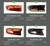 Honda Accord X LED 동적 회전 신호 미등 조립 2018-2021 후면 브레이크 리버스 라이트 자동 액세서리 램프
