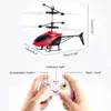 Remote Control Aircraft With Light Helicopter Toy Model Outdoor Flying Surprise Gifts For Kids 220321