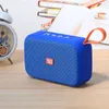 TG506 Портативный Bluetooth-динамик Мини Беспроводная звуковая панель Открытый Внутренний Hifi Сабвуфер Поддержка TF Card FM Radio Aux 220420