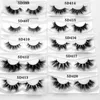 Mikiwi vente en gros 100 pairespack 3D Aucun emballage Full Strip Lashes Mink False Eyelashes boîte personnalisée Maquillage cils 220607