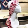 مصمم الحرير رأس الأزياء LVP وشاح أوروبا أمريكا التارو العلامة التجارية الأنيقة الصغيرة الحرير الربيع الخريف فرقة الشعر متعددة الاستخدام