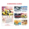 Partihandel Anpassad design Lenticular Printing 3D Kalender 220711