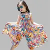 2020 Helt nya flickklänningar Böhmen Barnklänningar Girls Summer Floral Party Dresses Teenage Girls Clothing för 6 8 12 år Y26877385