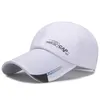 Mens för fisk utomhus klassisk linje sport fast färg sol baseball cap vår sommarhatt 220629