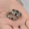 Удаление Moon Star Pare Band Ring для мужчин Женщины едиттевые кольца кольца из нержавеющей стали.