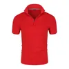 Polos pour hommes Summer Quick Dry Golf Golf Chemises respirantes Business Casual Tops à manches courtes Fit Wear Revers T-shirtsMen's Men'sMen's