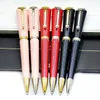 Yamalang klasik lüks kalem asil hediyeler serisi tükenmiş kalemler roller-kale mürekkep kalemleri pembe kırmızı siyah