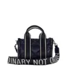 バッグ女性ブラックナイロン汎用性のあるミニポータブルメッセンジャーバッグショッピングトレンディバッグ220516