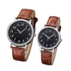 Wristwatches Watch Set For Women Gift Luxury Women's Leather Men's Digital Chronograph Quartz Couple SetWristwatches