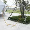 Party Decoration Circle Metal Wedding Arch For Balloons Backdrop Stand Decorating Kit Balloon Support Arco De GlobosParty