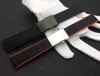 Nylon Watch Band Watchband för Breitling Strap For Navitimer World Avenger/Navitimer Belt 22mm Black Black Red Blue Tool 01
