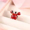 925 Sterling Silver Dangle Charm Cat Black Cat Beaved Crabs Beads Bead Fit Pandora Charms Bracelet Diy Jewelry Association