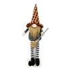 Feestbenodigdheden Halloween Decorations Gnomes Doll pluche handgemaakte Tomte Zweedse langbenige dwergtafel ornamenten kinderen geschenken f0816