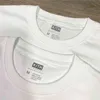Roupas T-shirt 2021ss Kith Treats Locale Tee Homens Mulheres Vintage Alta Qualidade Branco Icecream Topssfxd