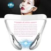 Electric V Face Lifting Double Chin Reducer Facial Slimming Shaping Microcurrent Led Light Devices Neck Massager Lift 220512