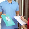 Opakowanie prezentów 60PCS Bubble Mailers Poly Mailler Self Siew Wyściełane koperty torby niebieskie opakowanie koperta do książki -sgift