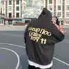 Erkek Hoodies Tişörtü Harajuku Graffiti Şanslı Me Hayaletler Görüyorum Mektup Kış Erkekler Ve Kadınlar Hoodie Hip Hop Büyük Boy Unisex GiyimMen'