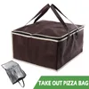 Sacs de rangement Pizza Pizza Livraison Isulate Immasproof Camping Warmer Thermal for Takeout Personnel 44 25CMMSTORAGE
