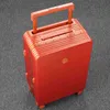 Seyahat Masalı 'inç wid rod spinner abs retro çifti kasa kasa bavul el bagajı tekerlekler ile j220708 j220708
