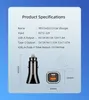För iPhone 13 Samsung S22 Smart Huawei Car Charger Snabbladdning USB C 20W Typ C PD Chargers Wholesale Izeso