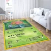 Carpets Anime character introduction Area Rug 3D All Over Printed Nonslip Mat Dining Room Living Room Soft Bedroom Carpet 09 220504