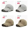 Summer Man Hat Canvas Baseball Cap Spring and Fall Caps Fashion Sprężystość Ochrona przeciwsłoneczna Czapki rybackie Kobieta na świeżym powietrzu Caps Ball Caps C0624x20