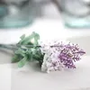 Ghirlande di fiori decorativi Lavanda Fiore finto Simulazione della parete Pianta Ufficio Arredamento Matrimonio Casa