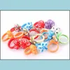 Band Rings Jóias Lotes de Atacado de Jóias 50pcs Charms Flower Polímero de argila de argila de noivado de noivado Party Fashion Fashion Dr Dhaod