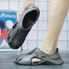 Sandals Summer Men's Shoes Beach EVA Slippers Thick-soled Non-slip Ventilation Hole Casual ShoesSandals