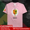 Sénégal SEN coton t-shirt personnalisé Jersey Fans bricolage nom numéro t-shirt haute rue mode Hip Hop ample décontracté t-shirt 220616