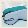 Sleep Mask Natural Sleeping Eye Mask Eyeshade Cover Shade Doublesided Available Breathable Blindfold Travel Rest Eye Patch3952343