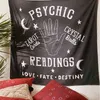 Psychische tarot muur tapijten hippie esthetische hekserij katten profetie mandala muur hangende decor slaapkamer huisdecoratie tapijt j220804