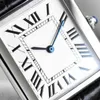 Unisex horloge Luxe horloge Tank Cart mode dames Vrije tijd rechthoekig paar tank serie roestvrij staal diamant ingelegd herenhorloge VMBGL