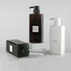 Bottiglie di stoccaggio Vasi Rettangolare Riutilizzabile Tipo di pressa per bottiglie Per shampoo cosmetico Gel doccia 250/450 / 650ML CX220413