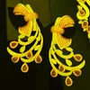 イヤリングネックレスMissvikki Luxury Palm Tree Leaf Nigerian Choker Jewelry Sets for Womende