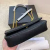 Karierte Messenger-Handtaschen, Damen-Umhängetasche, Goldkette, Schultertasche, Geldbörse, Geldbörse mit Klappe, Echtledertasche, Innentasche mit Reißverschluss, Magnetschnalle