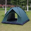 Tentes et refuges Camping Tente 3-4 Personnes Plein automatique Quick-Ouverture Fake Double Couche Sun Protection Bbomb Extérieur