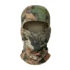 Maska taktyczna Airsoft Full Face Balaclava Paintball Cycling rower piesze wędrówki szalik rybołówstwo snowboardowe maski naiwne kapelusz mężczyźni kobiety 220810