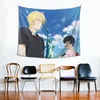 Tapestries anime manga muur doek kawaii kamer decor home decoratie accessoires tapijt hangende decoracion pared muraltapestries