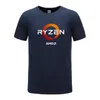 남자 티셔츠 PC CP CPU Uprocessor AMD RYZEN T 셔츠 괴짜 프로그래머 티셔츠 게임 Camiseta 컴퓨터 ZEN 주변기기 코튼 티셔츠남자